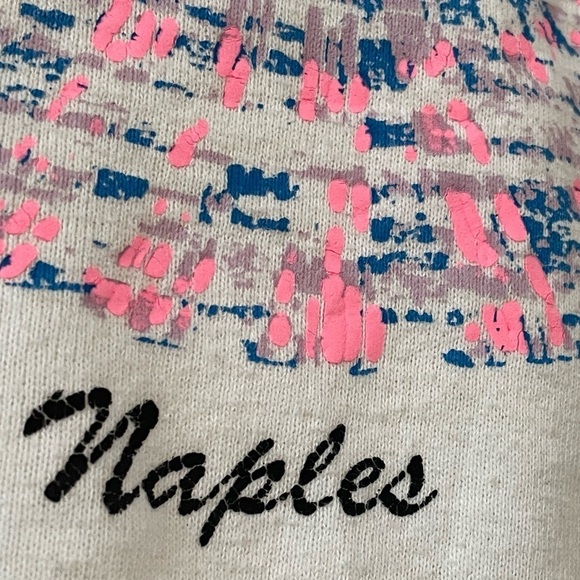 Vintage Naples Florida Travel 1980s Summer Pullover Crewneck Sweatshirt - Picture 4 of 7